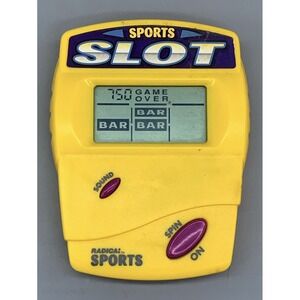 Vintage Radica: Sports Slot Handheld Electronic Game Tested Works Radica 3470